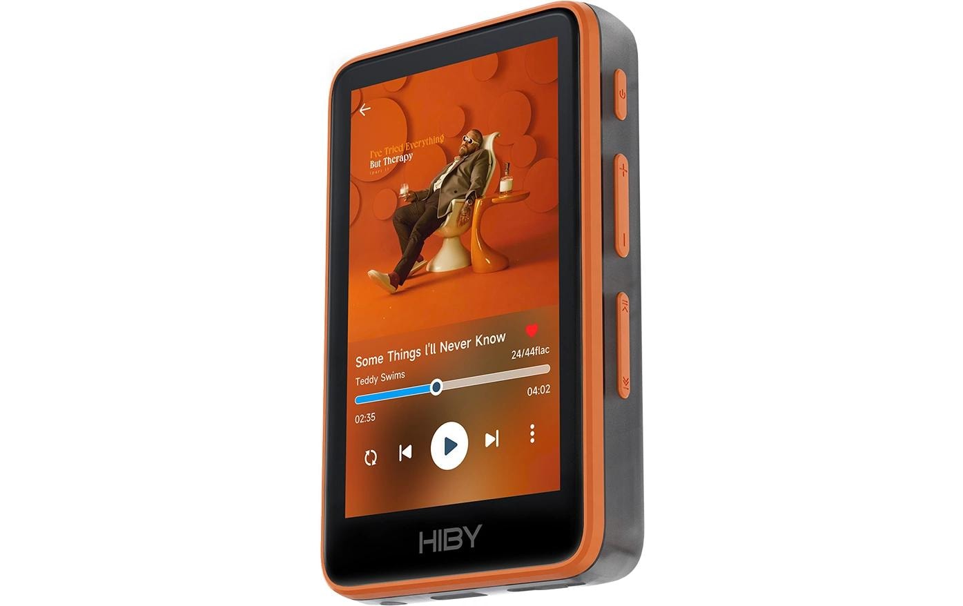 HiBy R1 Orange – 15 h Akku, HiRes-Player