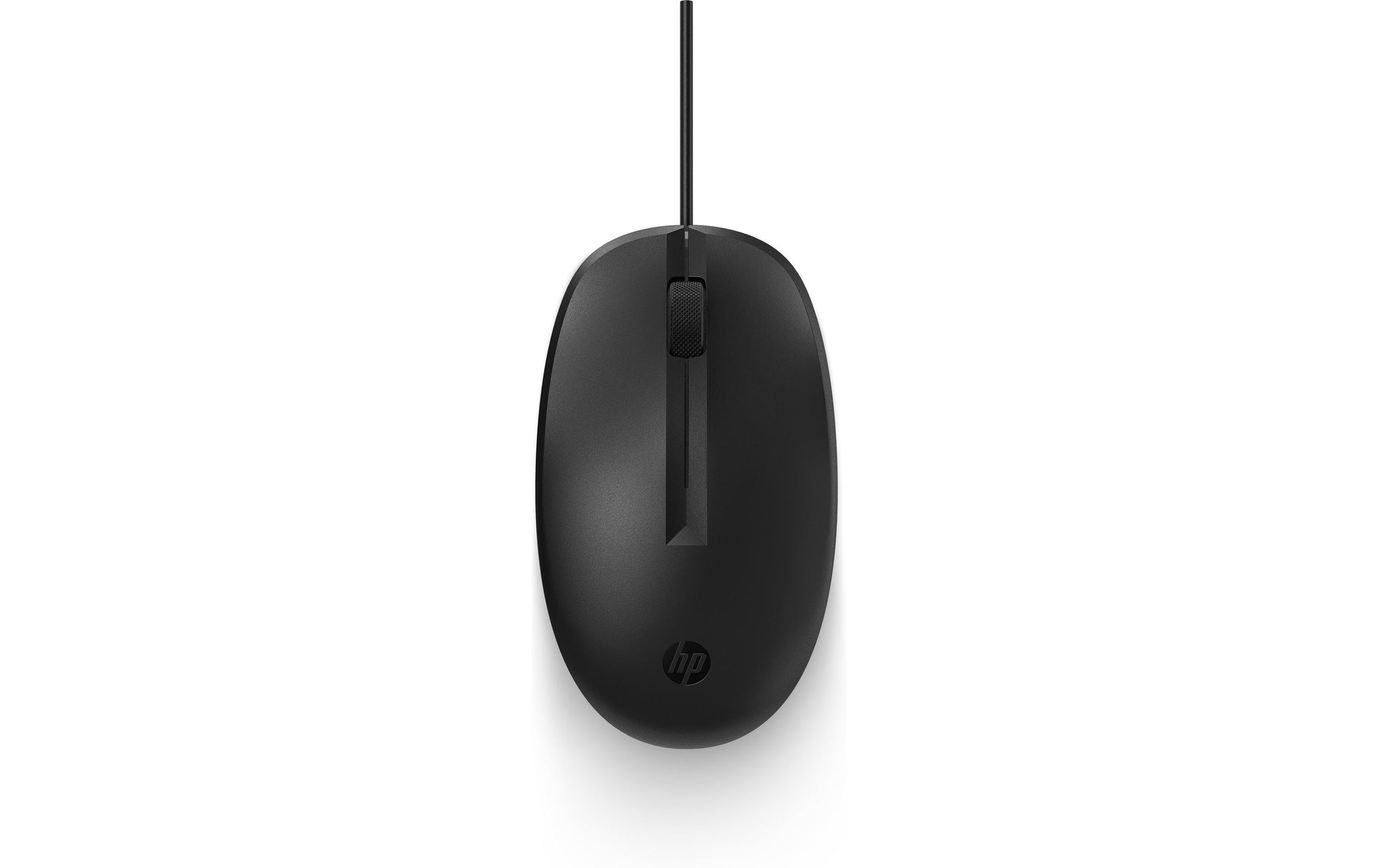 HP 125 – Maus – Kabelgebunden (USB‑A), 1200 DPI, beidhändig, schwarz