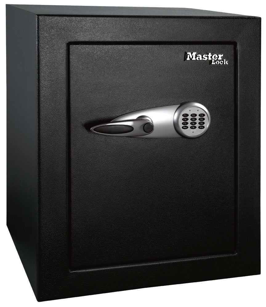 Master Lock Tresor T8-331 – Elektronik + Schlüssel – 119,9 l – Schwarz
