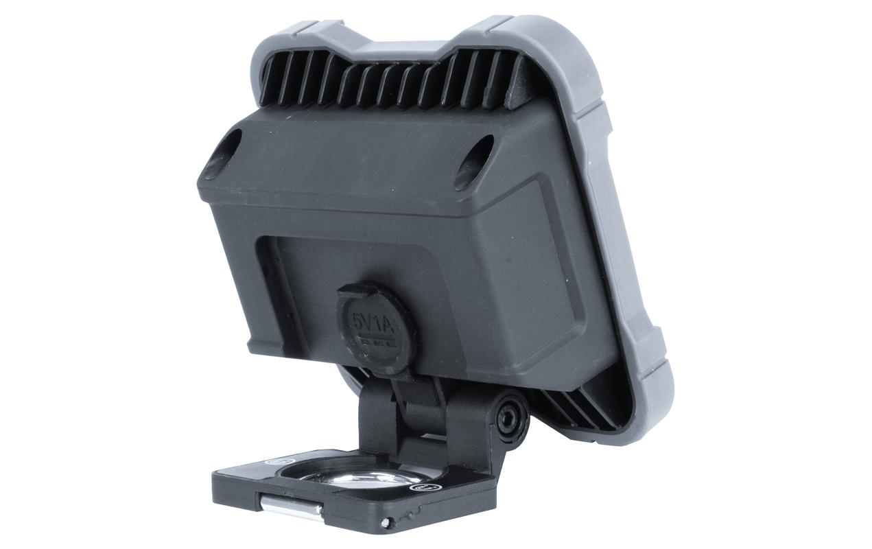 Steffen Arbeitsleuchte Worklight 10 W – 1000 lm, Akku, IP54, dimmbar – Schwarz