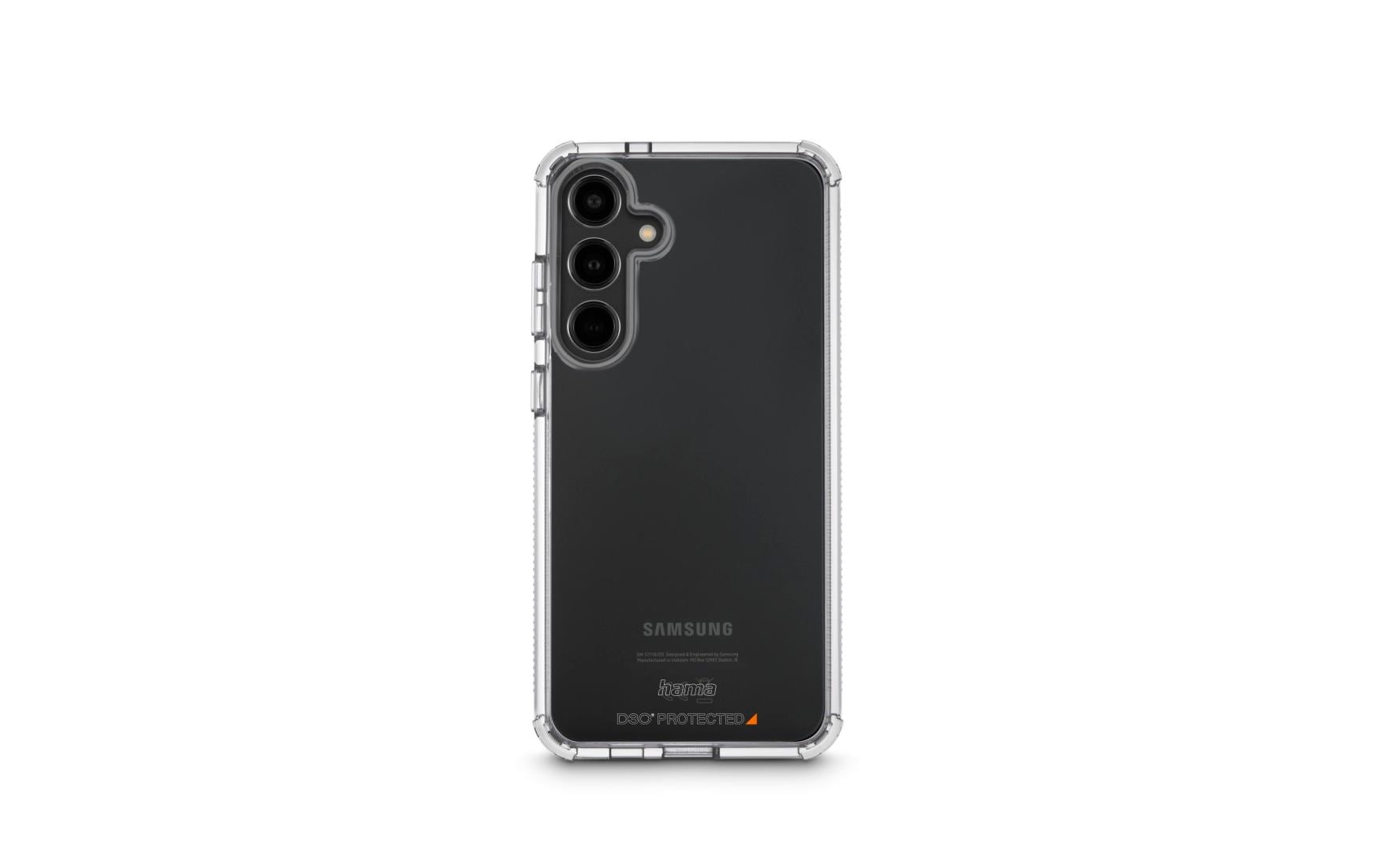 Hama Backcover – für Samsung Galaxy S24, PC, Schwarz