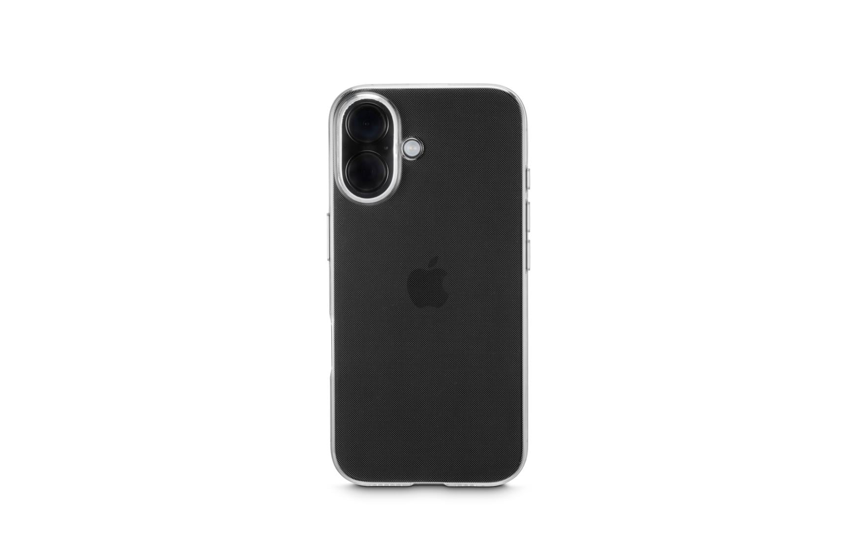 Hama Always Clear Backcover – für Apple iPhone 16, TPU, Transparent