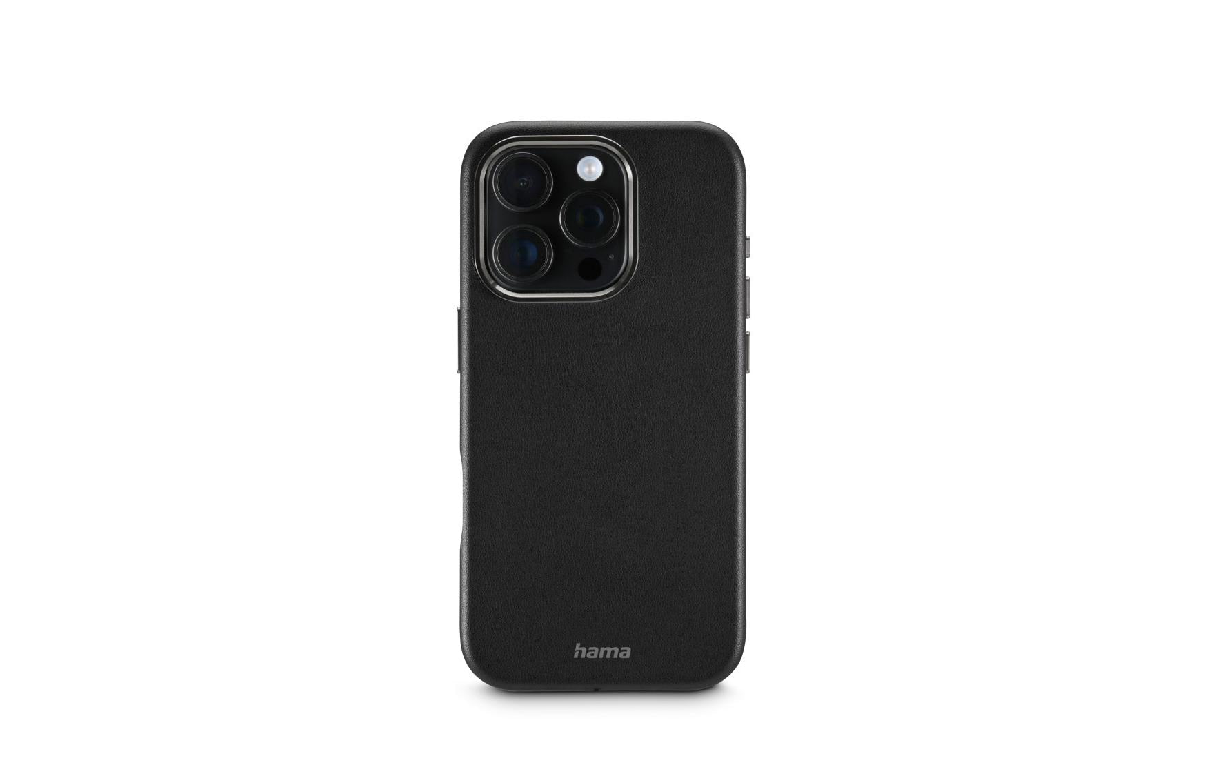 Hama Backcover – für Apple iPhone 16 Pro, TPU, Schwarz