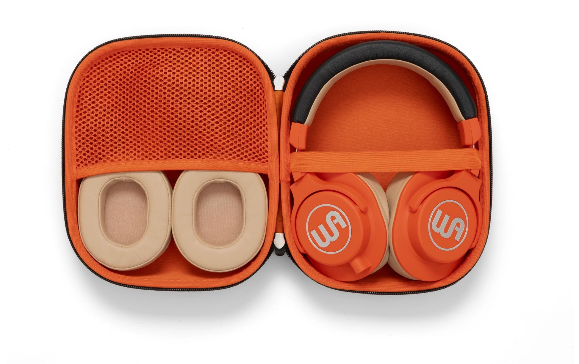 Warm Audio HeadRoom Studio Kopfhörer Orange (45 Ω) – Over-Ear Kopfhörer – Geschlossen, 3,5 mm – Orange