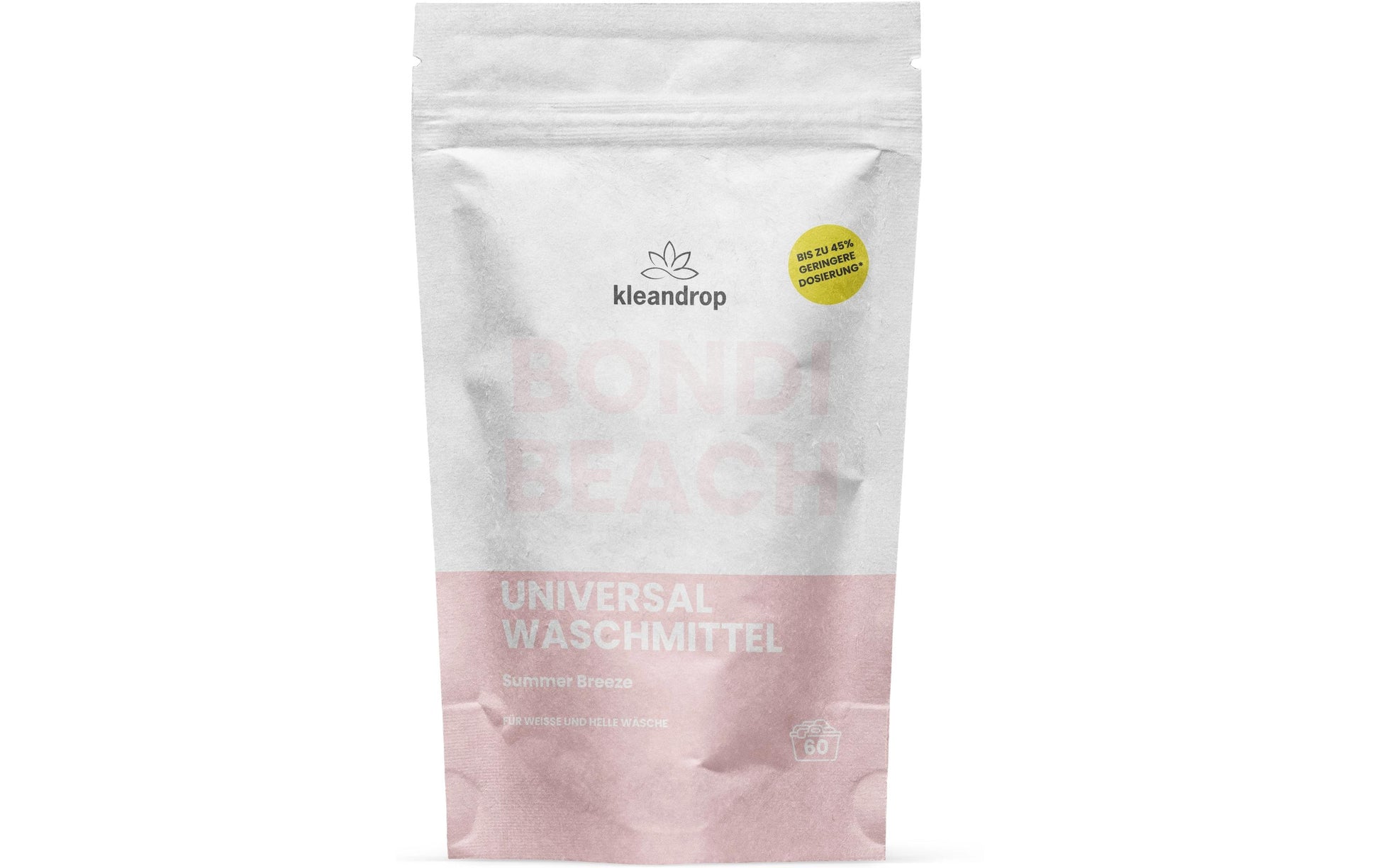 Kleandrop Waschpulver für Universal – Frische Brise – 450 g – biologisch abbaubar