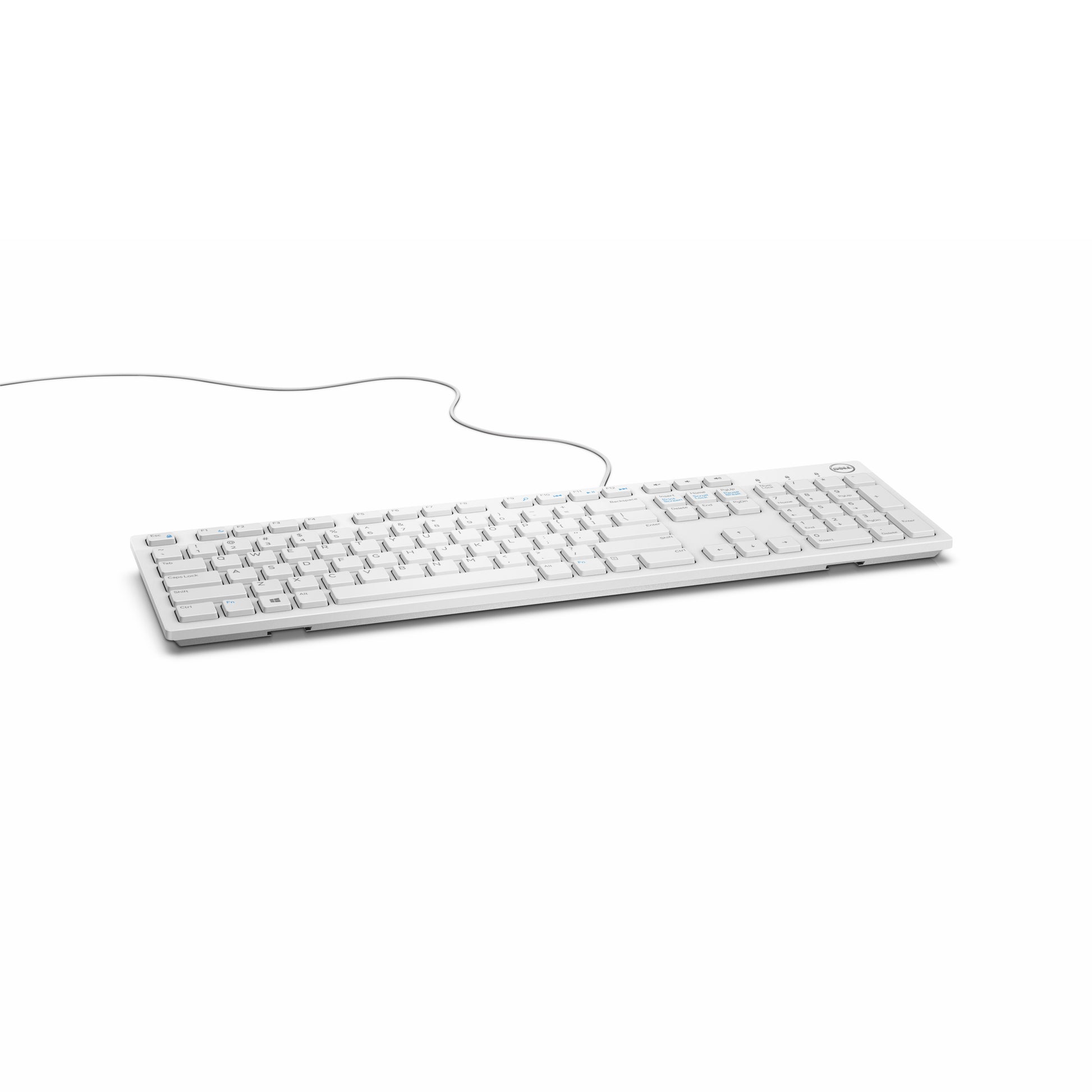 DELL KB216 – Tastatur – kabelgebunden, USB – QWERTZ (DE) – Weiss