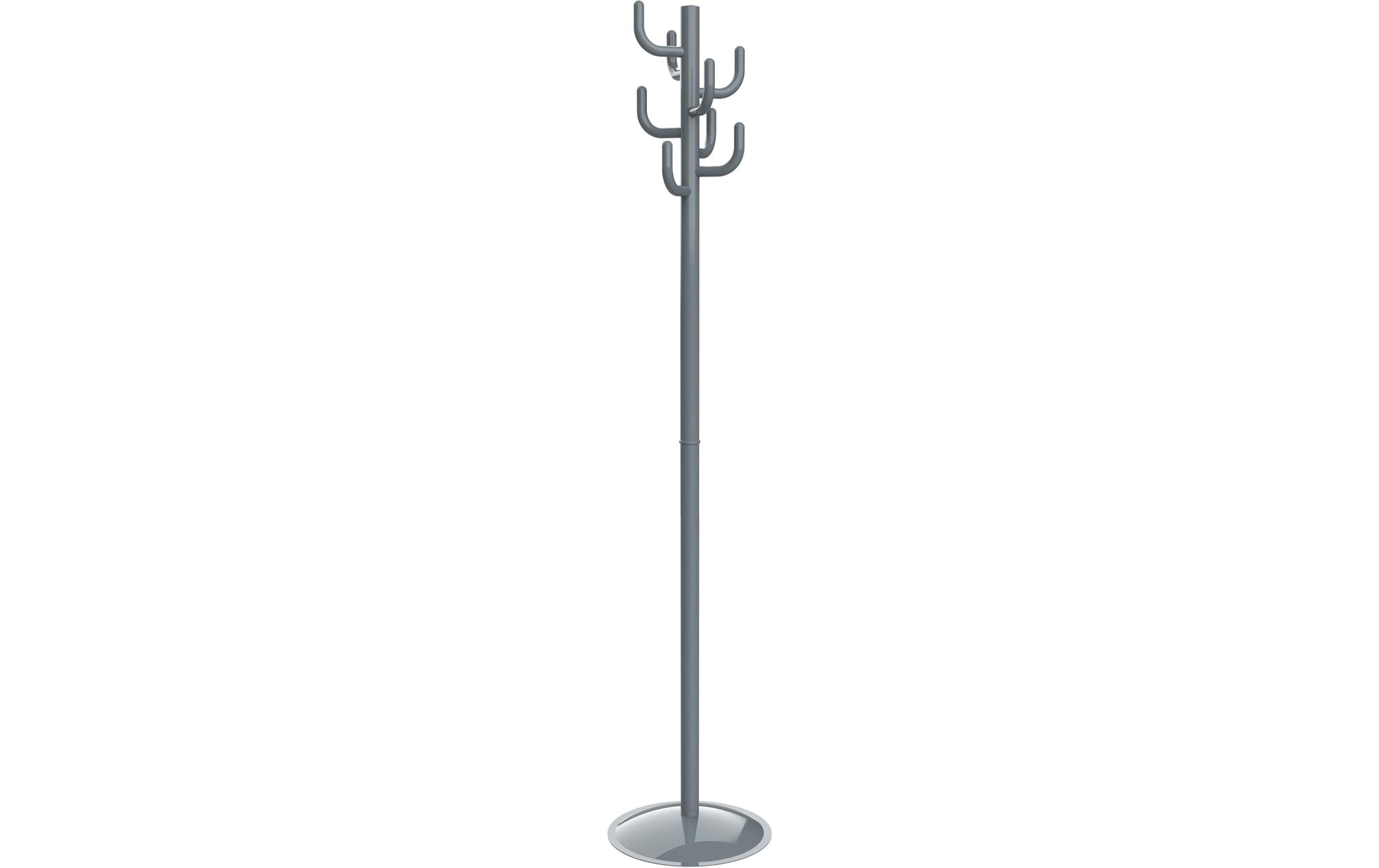 MAUL Garderobenständer – Metall/Kunststoff – Grau – 1'770 mm