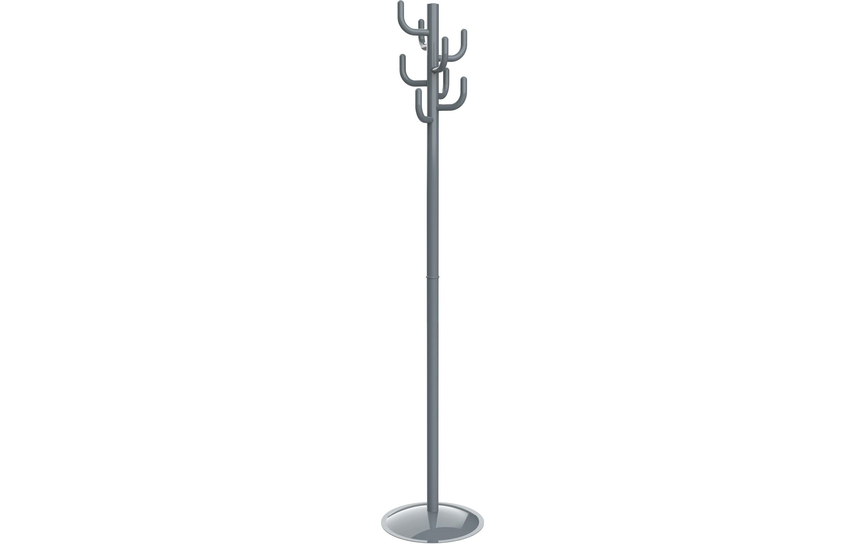 MAUL Garderobenständer – Metall/Kunststoff – Grau – 1'770 mm