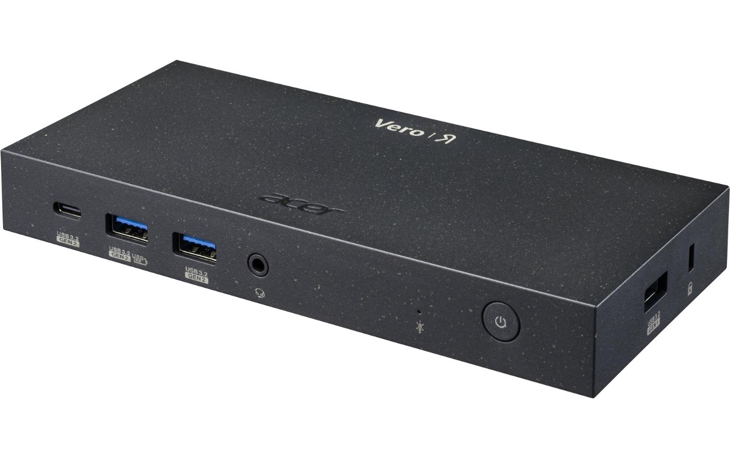 Acer Vero MST M33 Dockingstation – USB-C, 2× DP, 1× HDMI, 5× USB-A, GbE, 3,5 mm Audio, für Acer