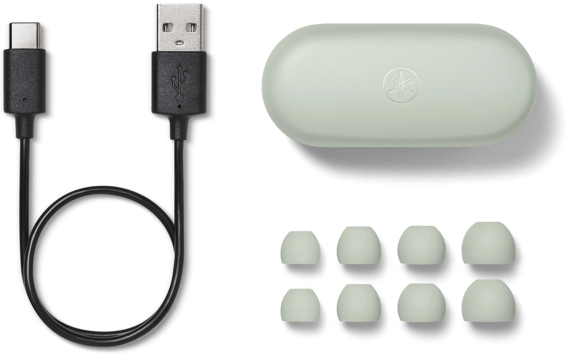 Yamaha TW-E3C – True Wireless In-Ear Kopfhörer – Bluetooth, IPX5 – Grün – bis 24 h