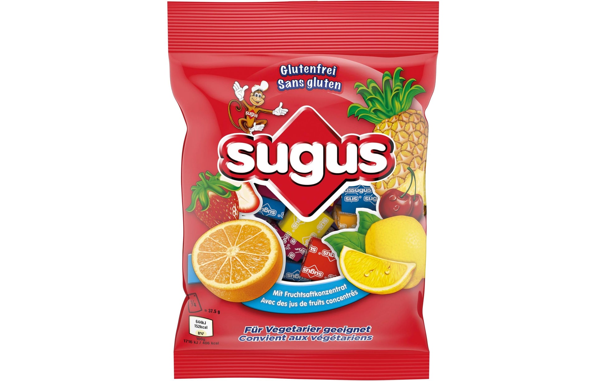 Sugus Classic Kaubonbons, glutenfrei – 150 g