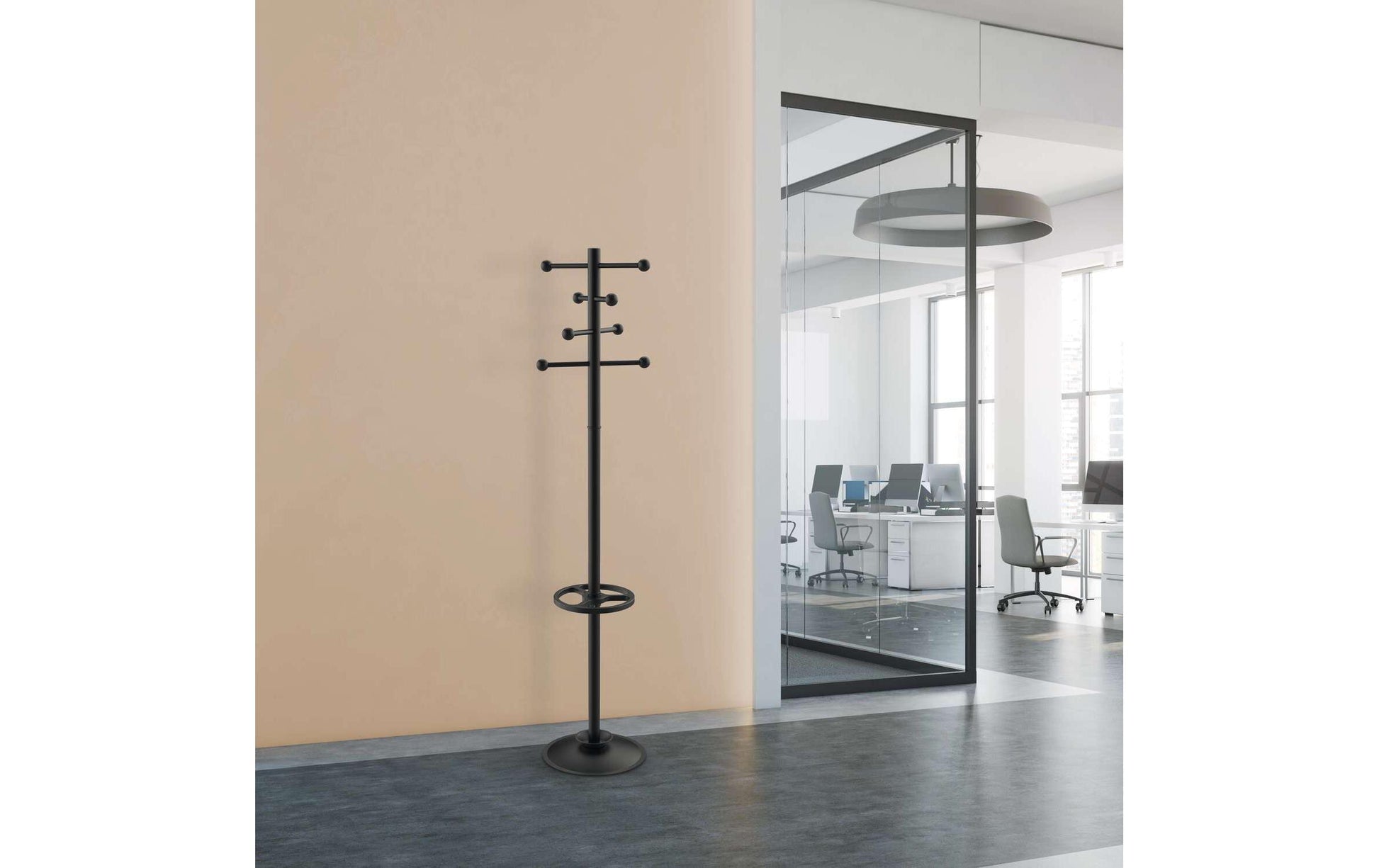 MAULsaphir Garderobenständer – Metall – Schwarz – 1'710 mm