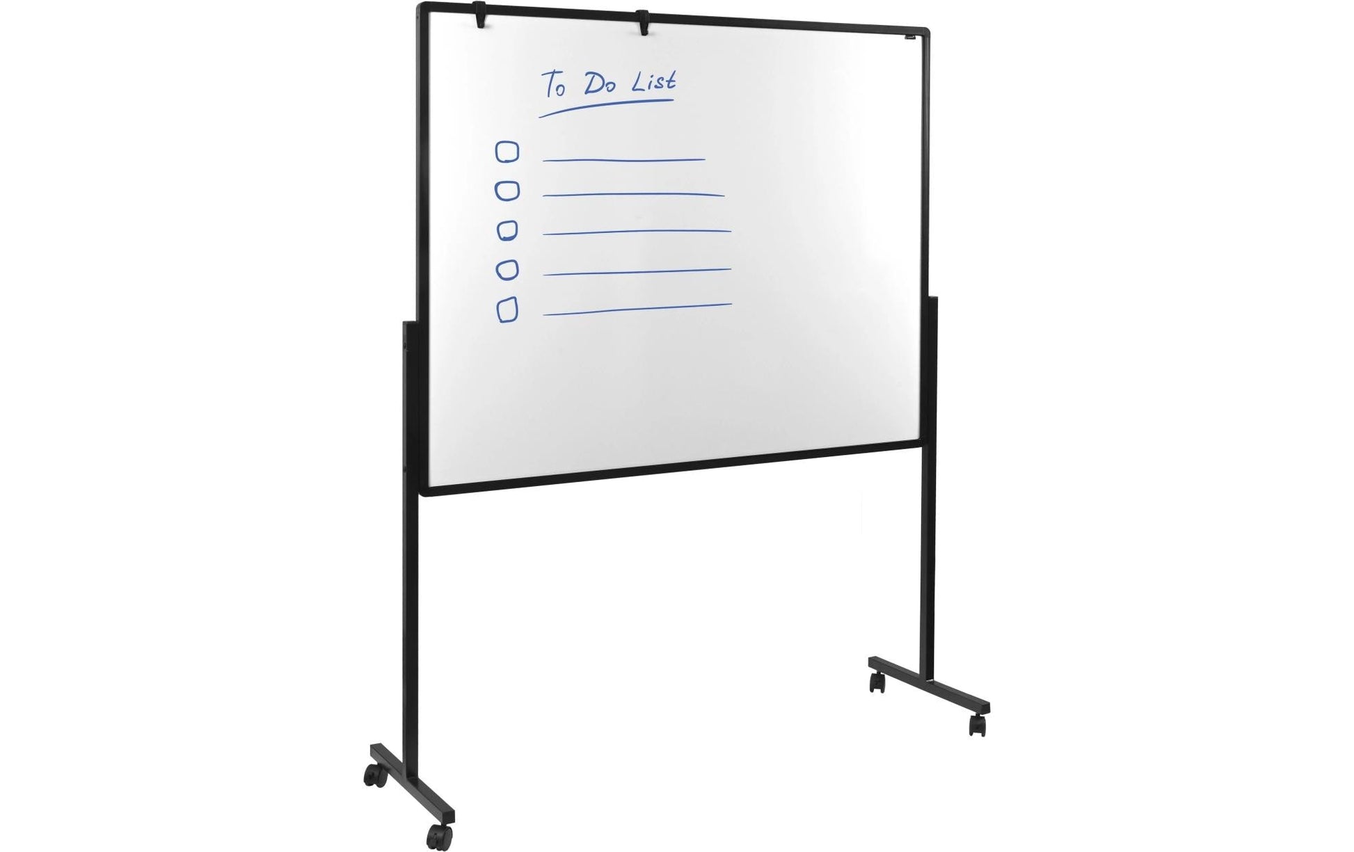 Legamaster Whiteboard – 150 × 120 cm, magnetisch, Aluminiumrahmen, mobil