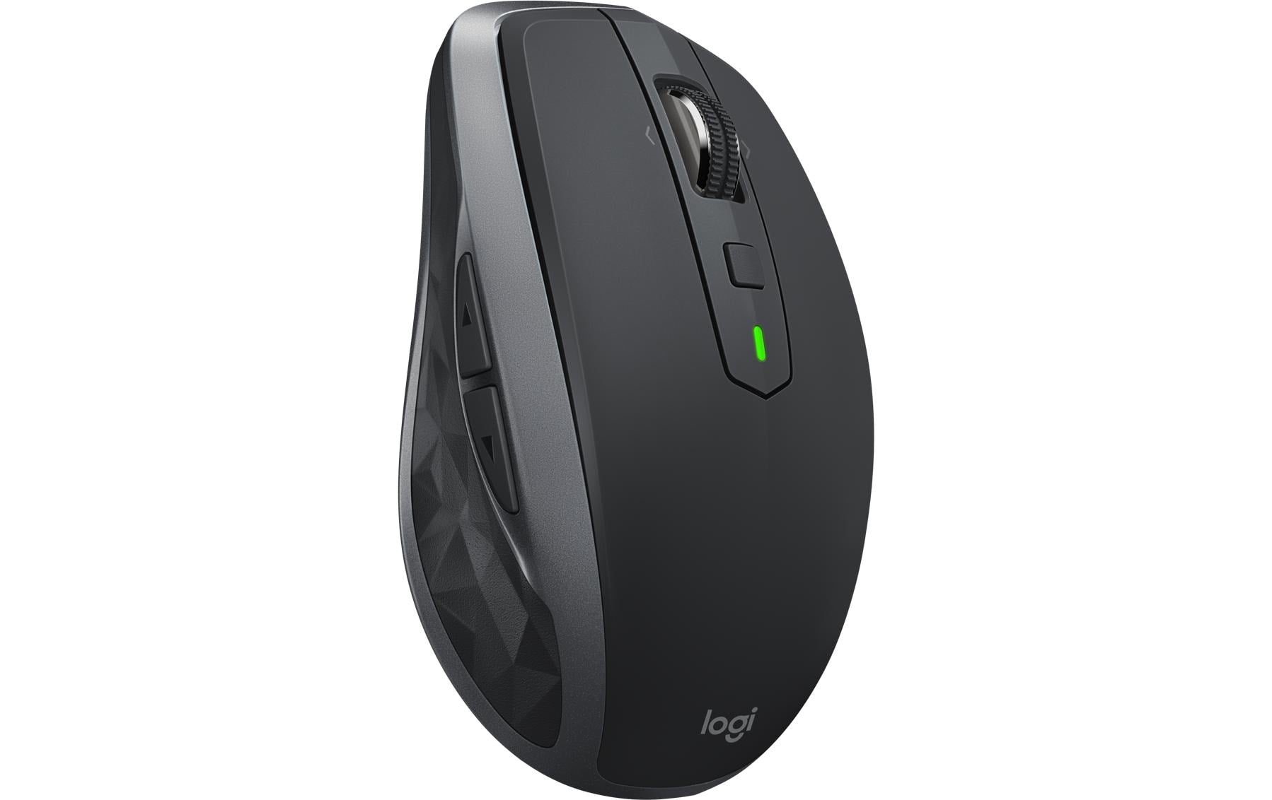 Logitech MX Anywhere 2S Mobile Maus – kabellos, Bluetooth, 4000 dpi, 7 Tasten, für Rechtshänder, Graphit