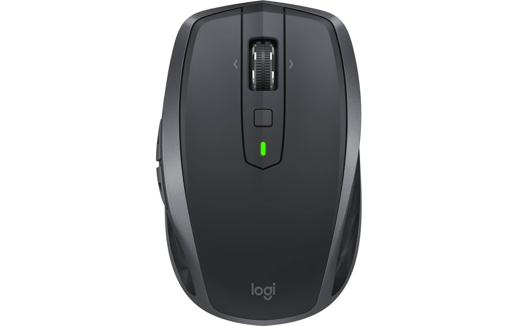 Logitech MX Anywhere 2S Mobile Maus – kabellos, Bluetooth, 4000 dpi, 7 Tasten, für Rechtshänder, Graphit
