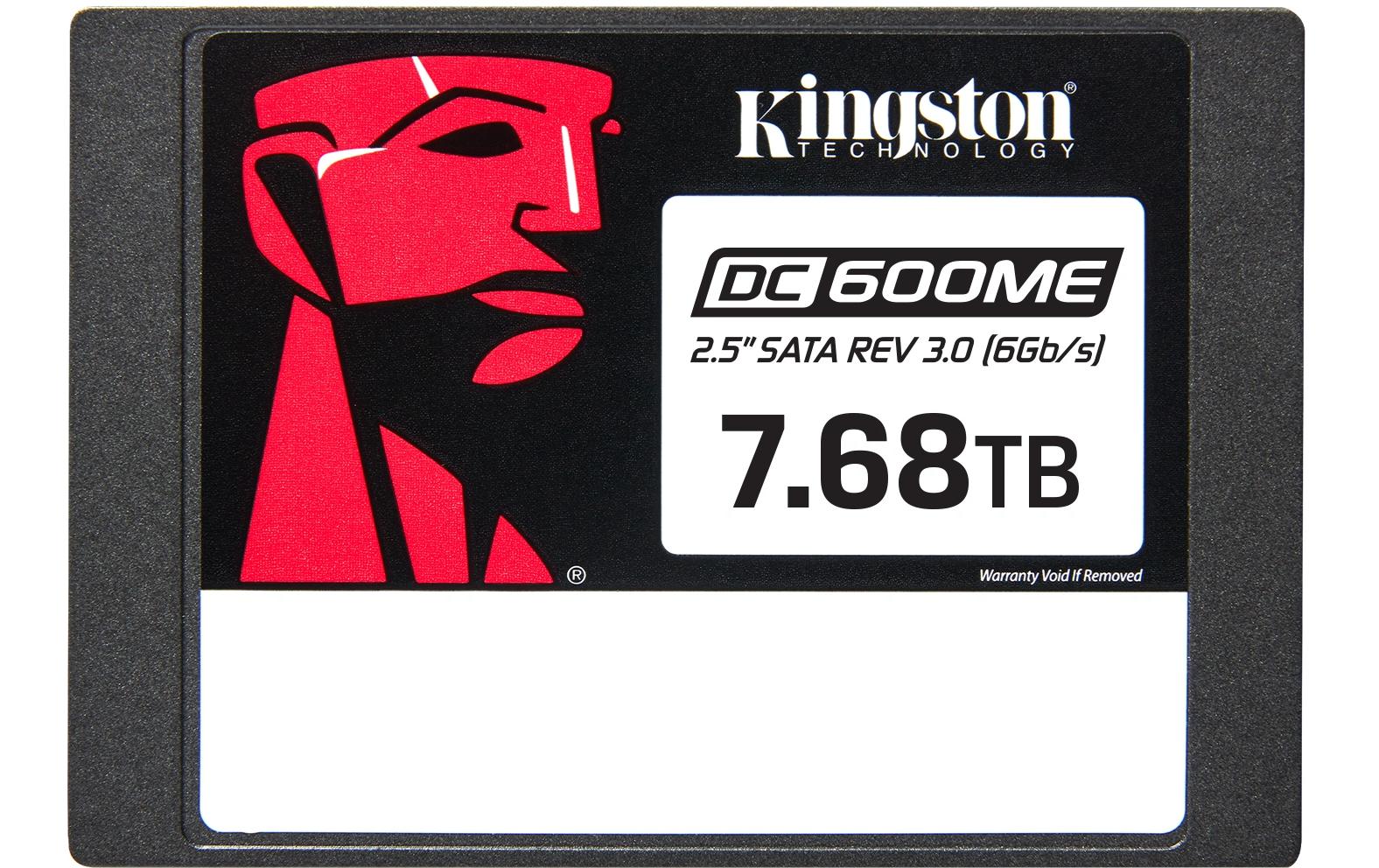Kingston DC600ME 7,68 TB Enterprise – 2,5" SATA SSD, Mixed-Use