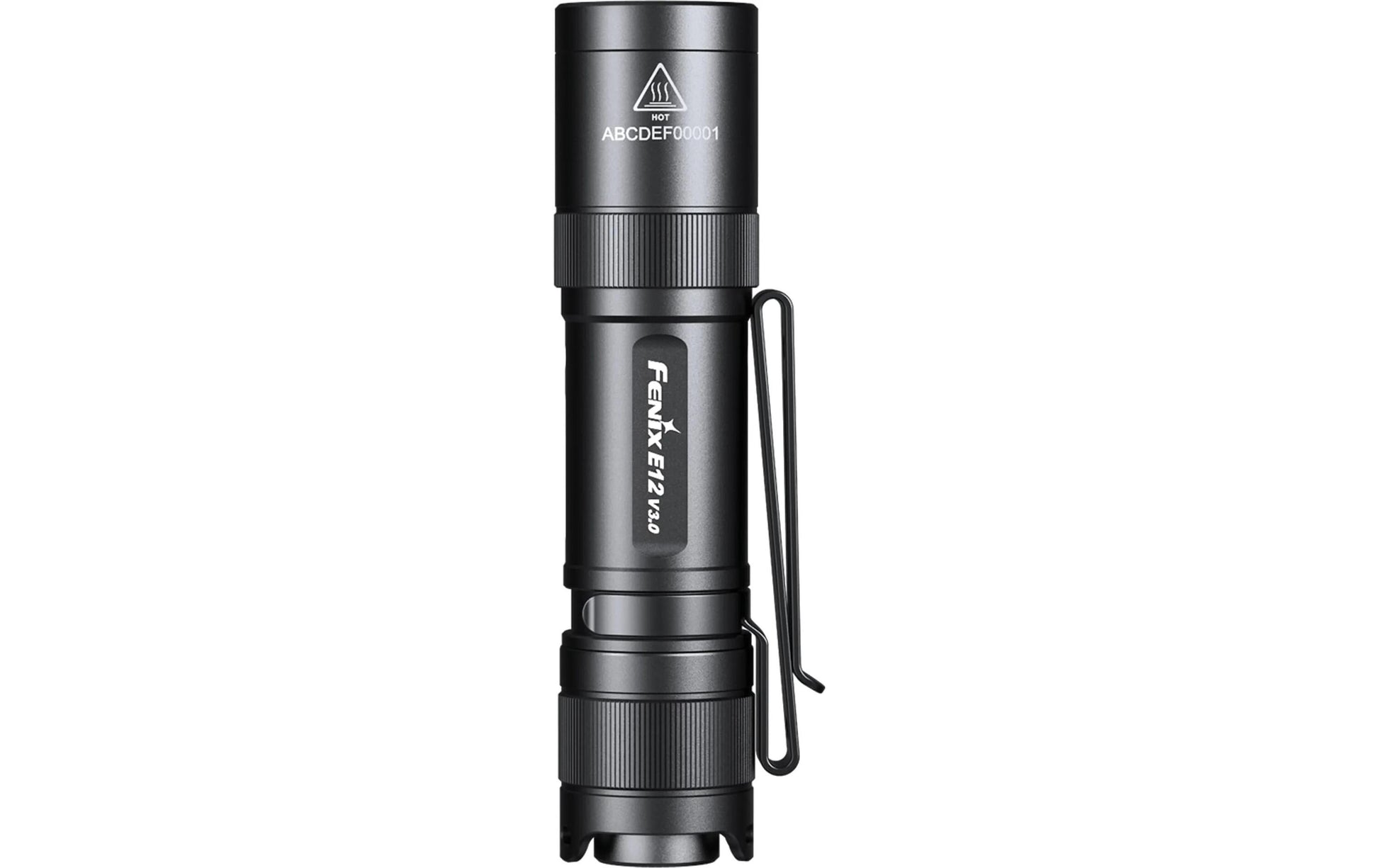 Fenix Taschenlampe E12 V3.0 – 200 lm, 78 m, IP68, Batteriebetrieb (AA)