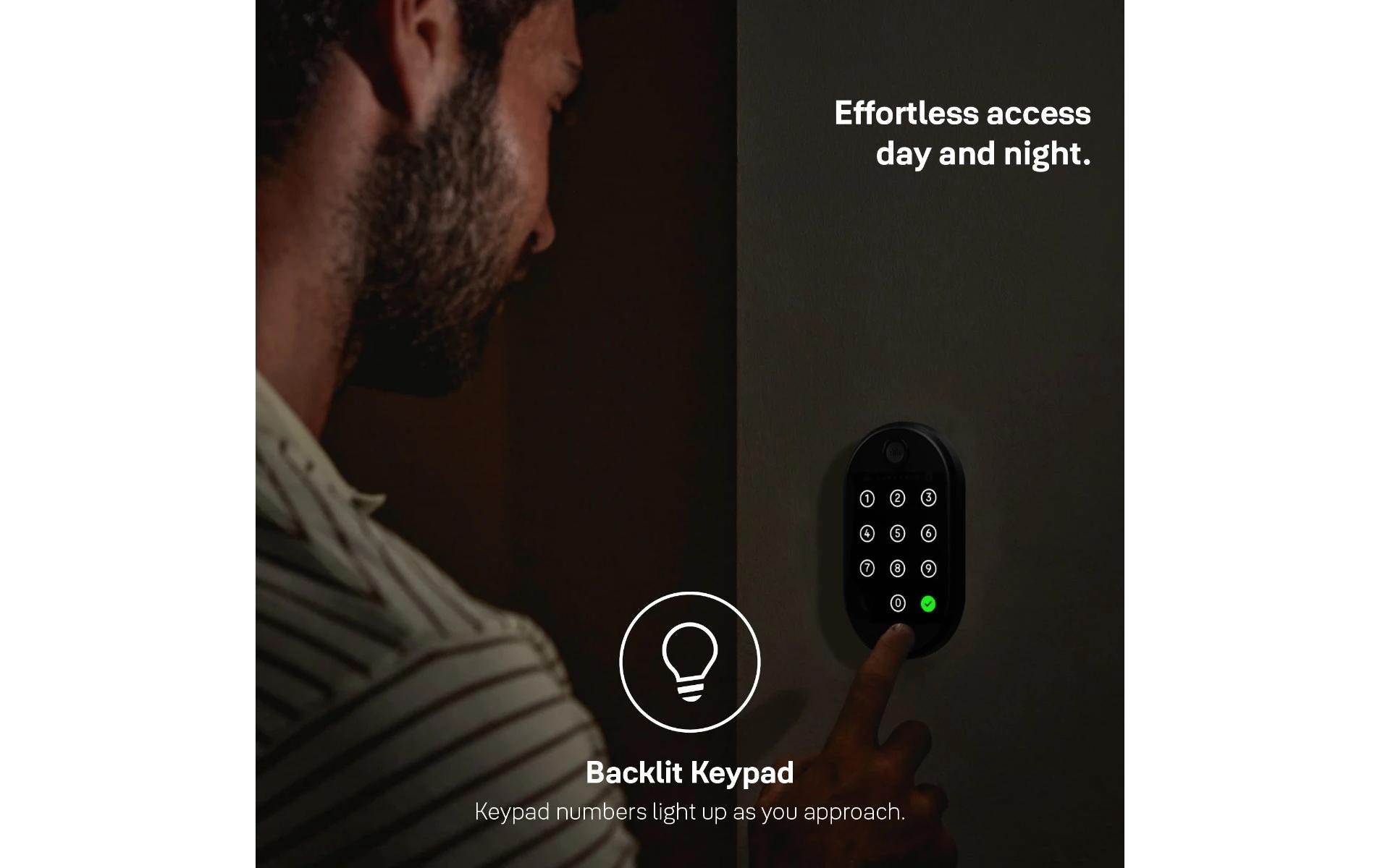 Yale Smart Lock Linus L2 – schwarz, akkubetrieben