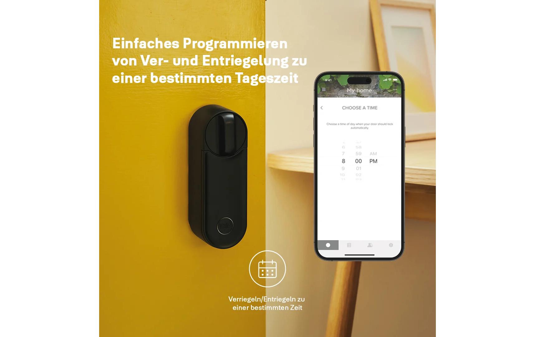 Yale Smart Lock Linus L2 – schwarz, akkubetrieben