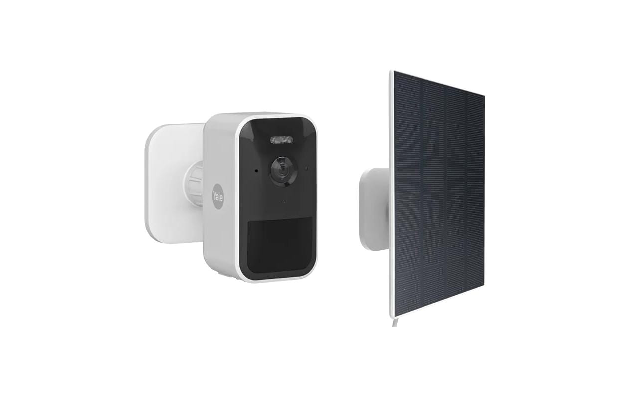 Yale Netzwerkkamera – 2,1 MP, Full HD (1920 × 1080), WLAN, für Amazon Alexa, grau