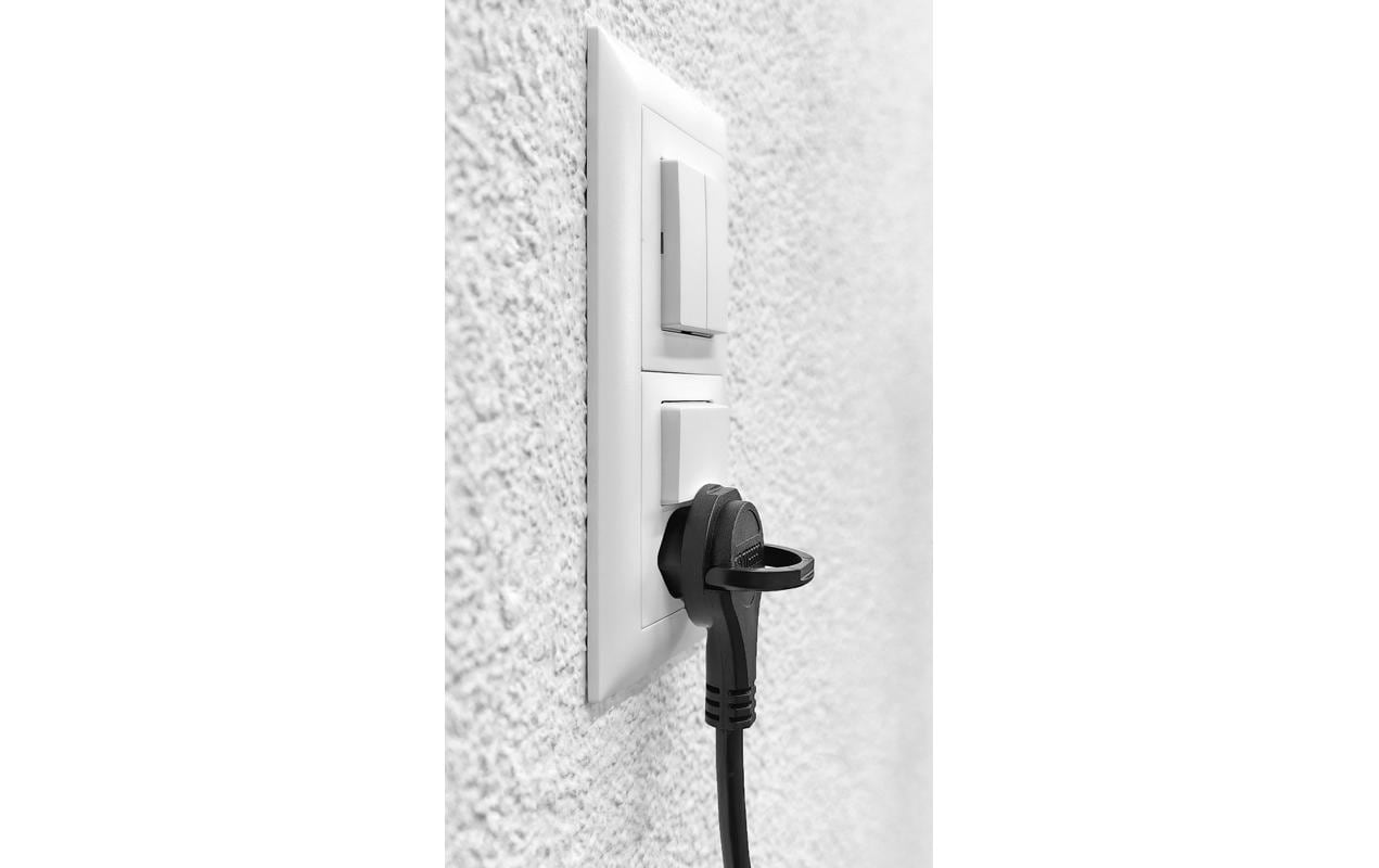 Steffen Verlängerungskabel – T12–T13, 3 m, 3×1 mm², Schwarz
