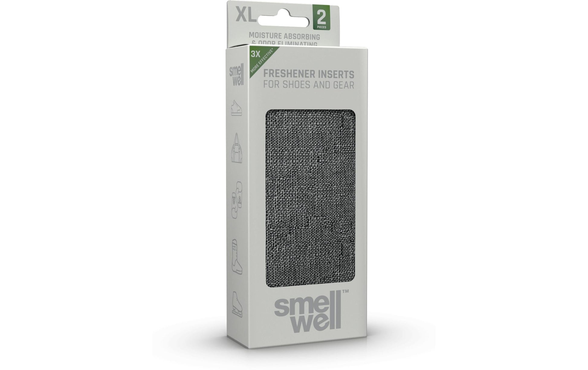 Smell well SmellWell Geruchsentferner Sensitive XL – 0,25 kg, fest, grau, 9,0 × 3,0 × 17,0 cm