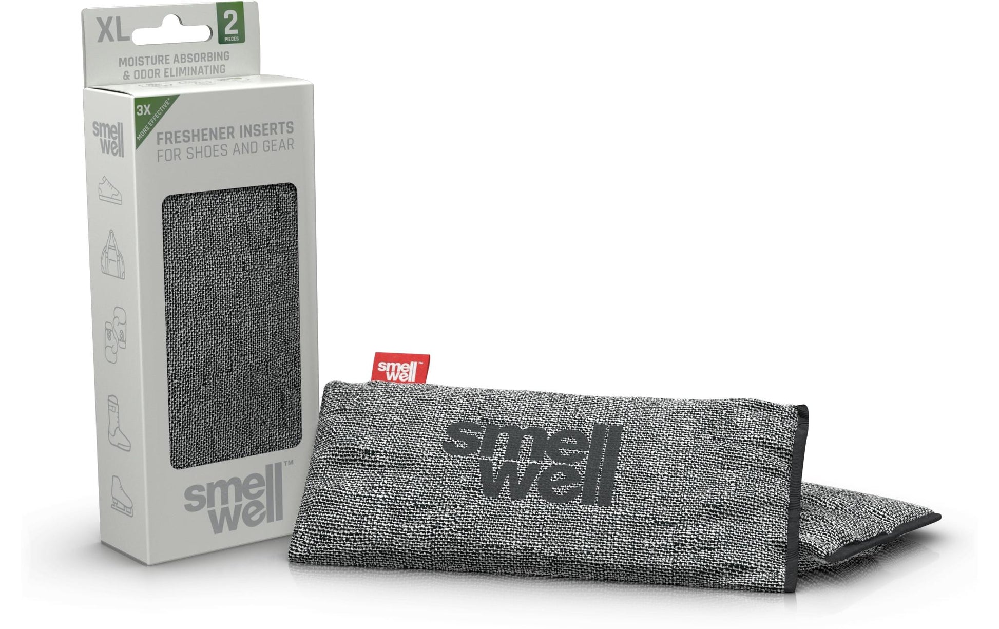 Smell well SmellWell Geruchsentferner Sensitive XL – 0,25 kg, fest, grau, 9,0 × 3,0 × 17,0 cm