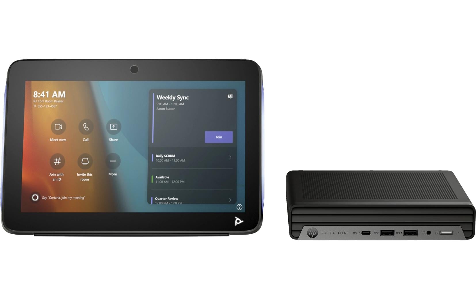 Poly Studio Base Kit G9 Plus – Windows 11 IoT, Multimedia-Kongress-Terminal
