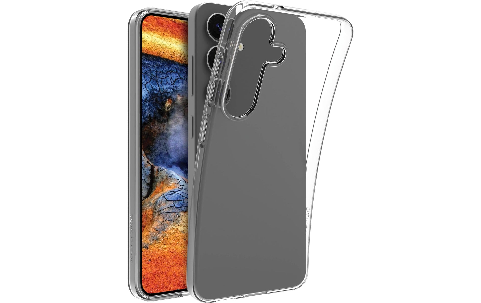 dbramante1928 Greenland Backcover – für Samsung Galaxy S25+, Transparent, bis 1,2 m Sturzsicher