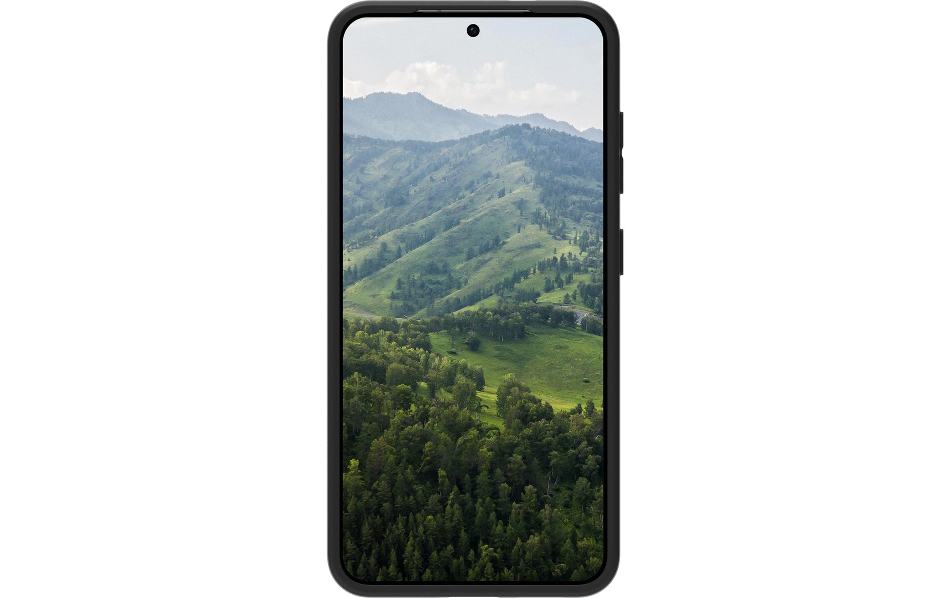 dbramante1928 Greenland Backcover – für Samsung Galaxy S25, Schwarz, bis 1,2 m sturzsicher