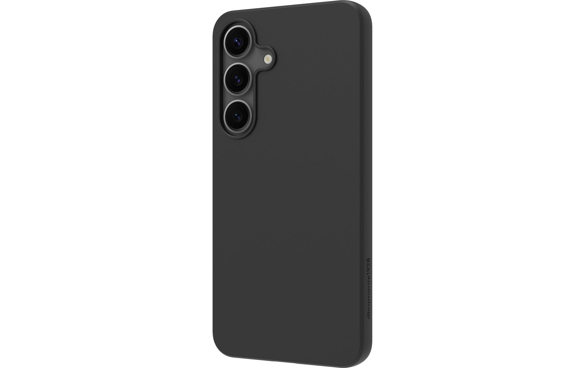 dbramante1928 Greenland Backcover – für Samsung Galaxy S25+, Schwarz, bis 1,2 m sturzsicher