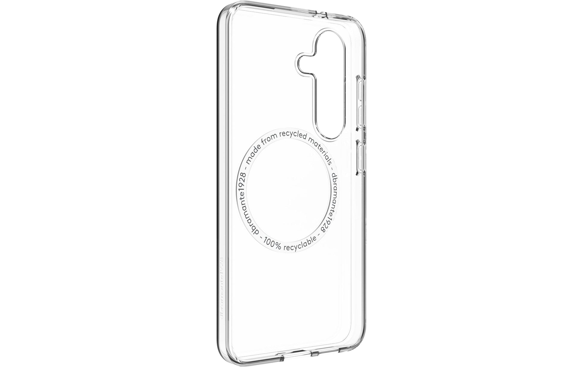 dbramante1928 Greenland Pro Qi2 Backcover – für Samsung Galaxy S25+, bis 1,2 m sturzsicher, kabelloses Laden