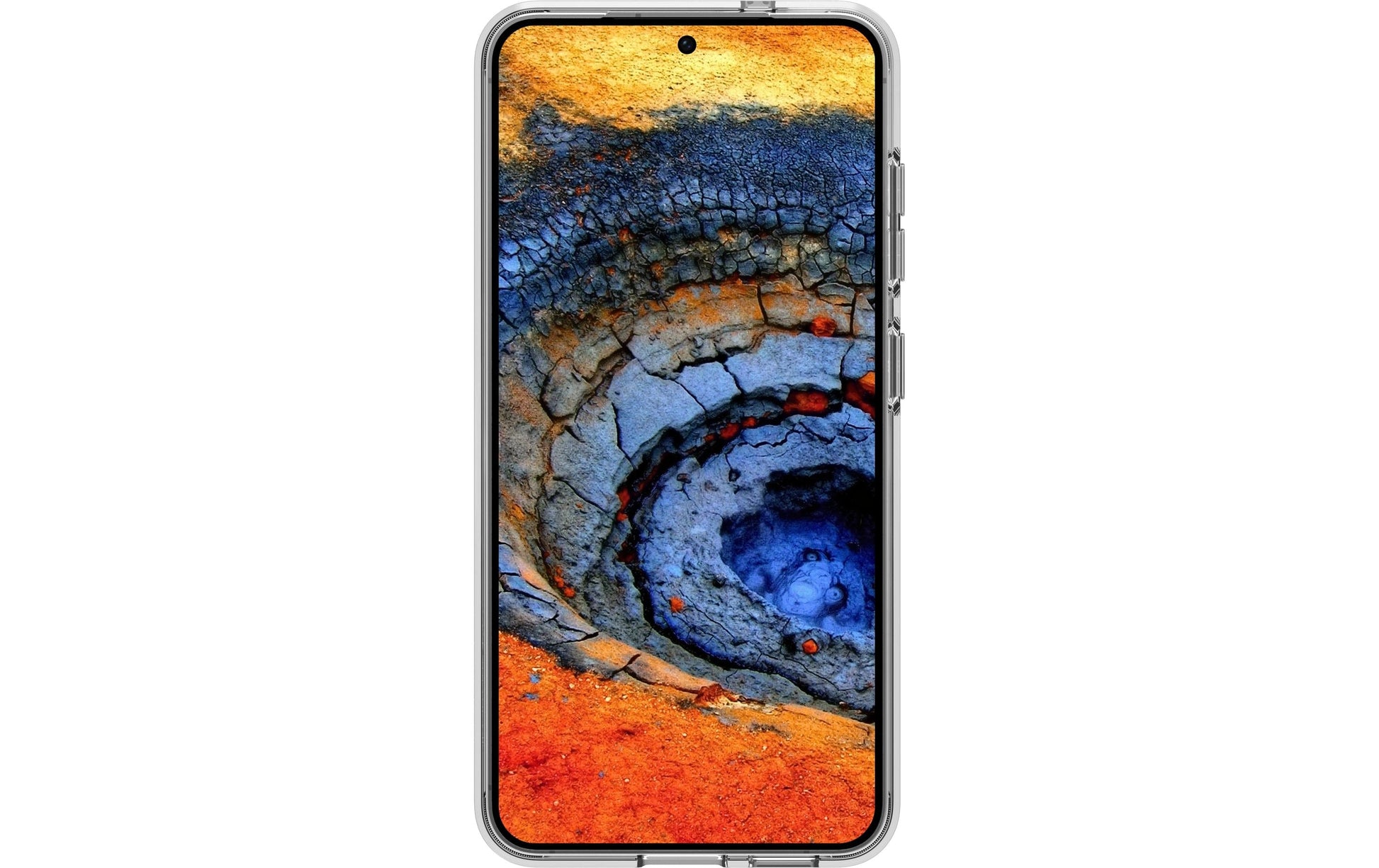 dbramante1928 Greenland Pro Qi2 Backcover – für Samsung Galaxy S25, Transparent, bis 1,2 m sturzsicher