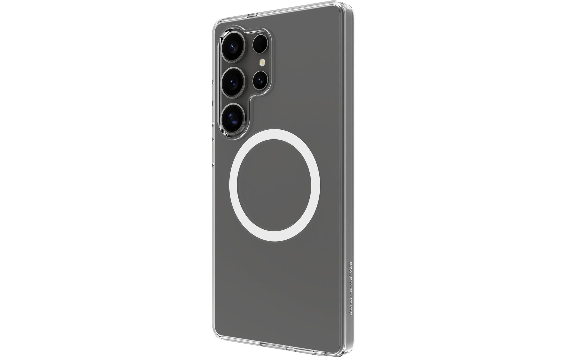 dbramante1928 Greenland Pro Qi2 – Rückcover – für Samsung Galaxy S25 Ultra, Transparent, bis 1,2 m sturzsicher