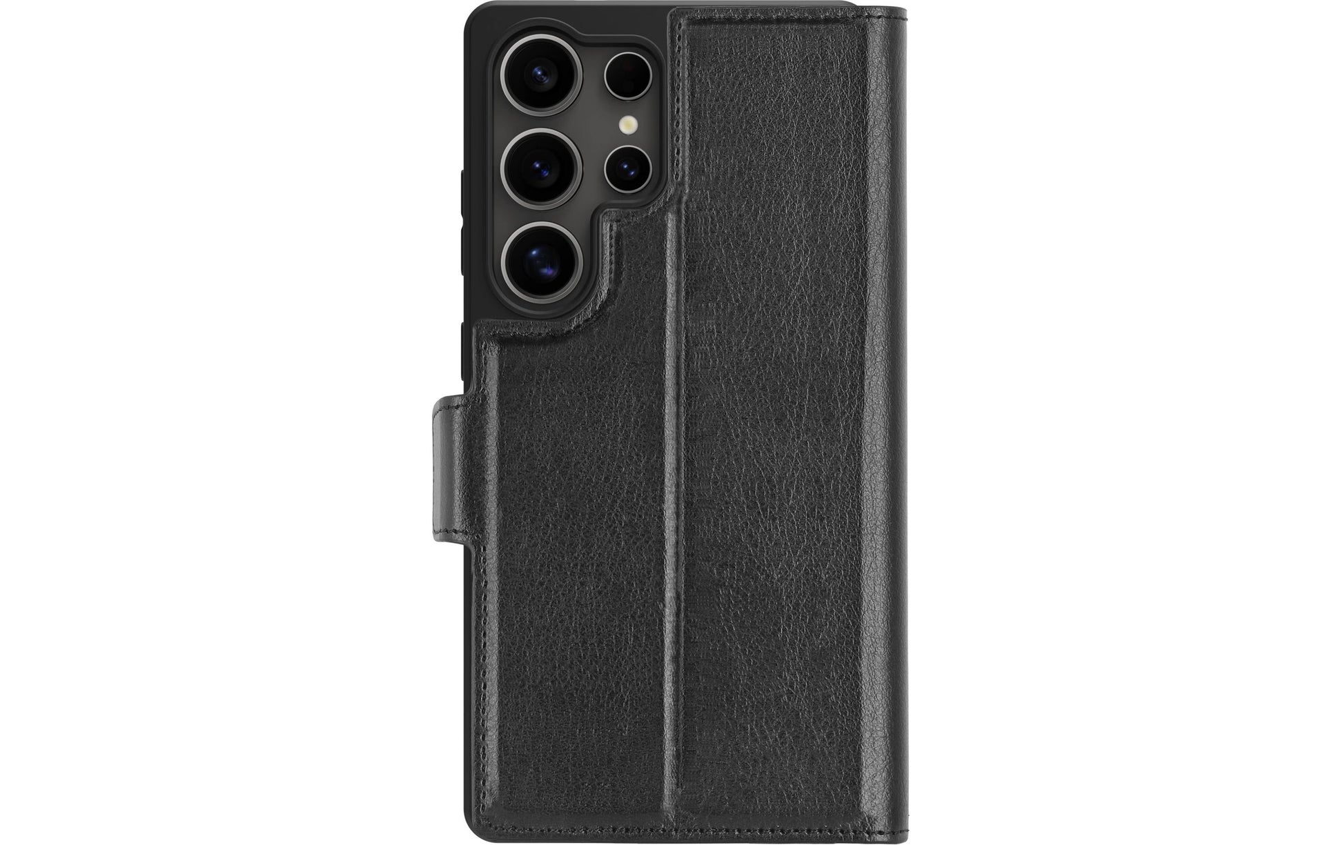 dbramante1928 Oslo Pro Wallethülle – für Samsung Galaxy S25 Ultra, mit Ständer, 3 Kartenfächer, PU, Schwarz