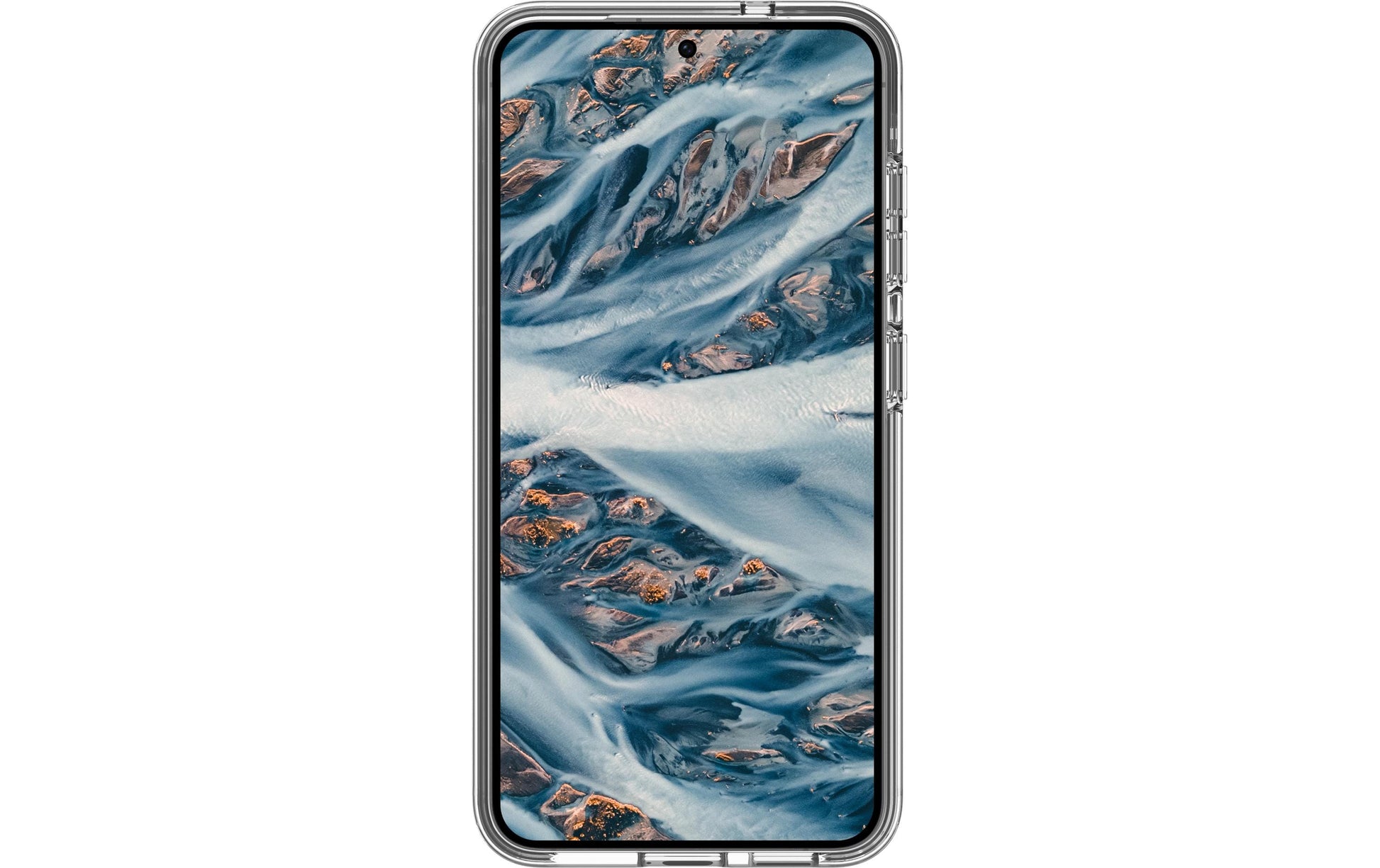 dbramante1928 Iceland Pro Qi2 Backcover – für Samsung Galaxy S25, Kunststoff, Transparent, bis 3 m sturzsicher