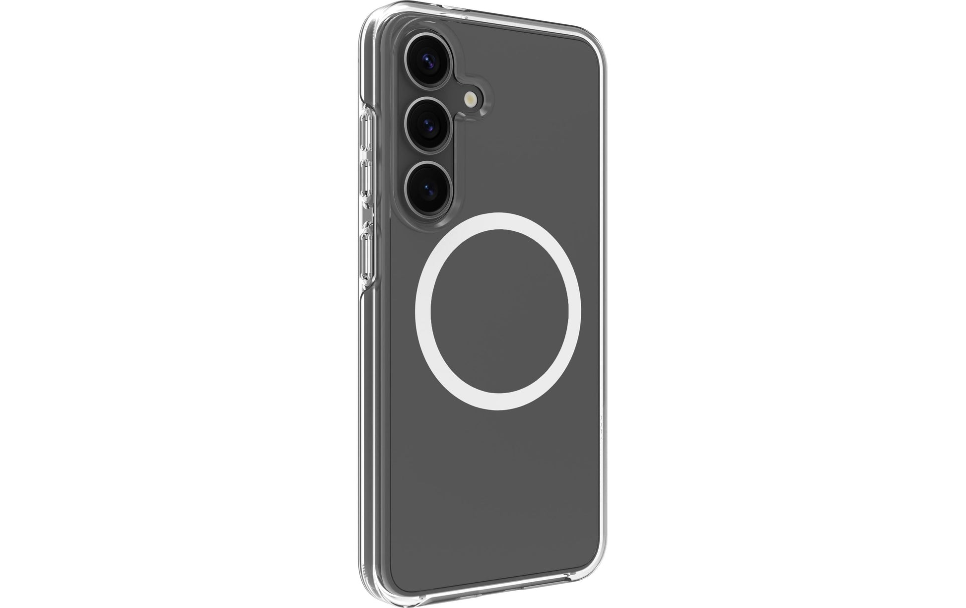 dbramante1928 Iceland Pro Qi2 Backcover – für Samsung Galaxy S25, Kunststoff, Transparent, bis 3 m sturzsicher