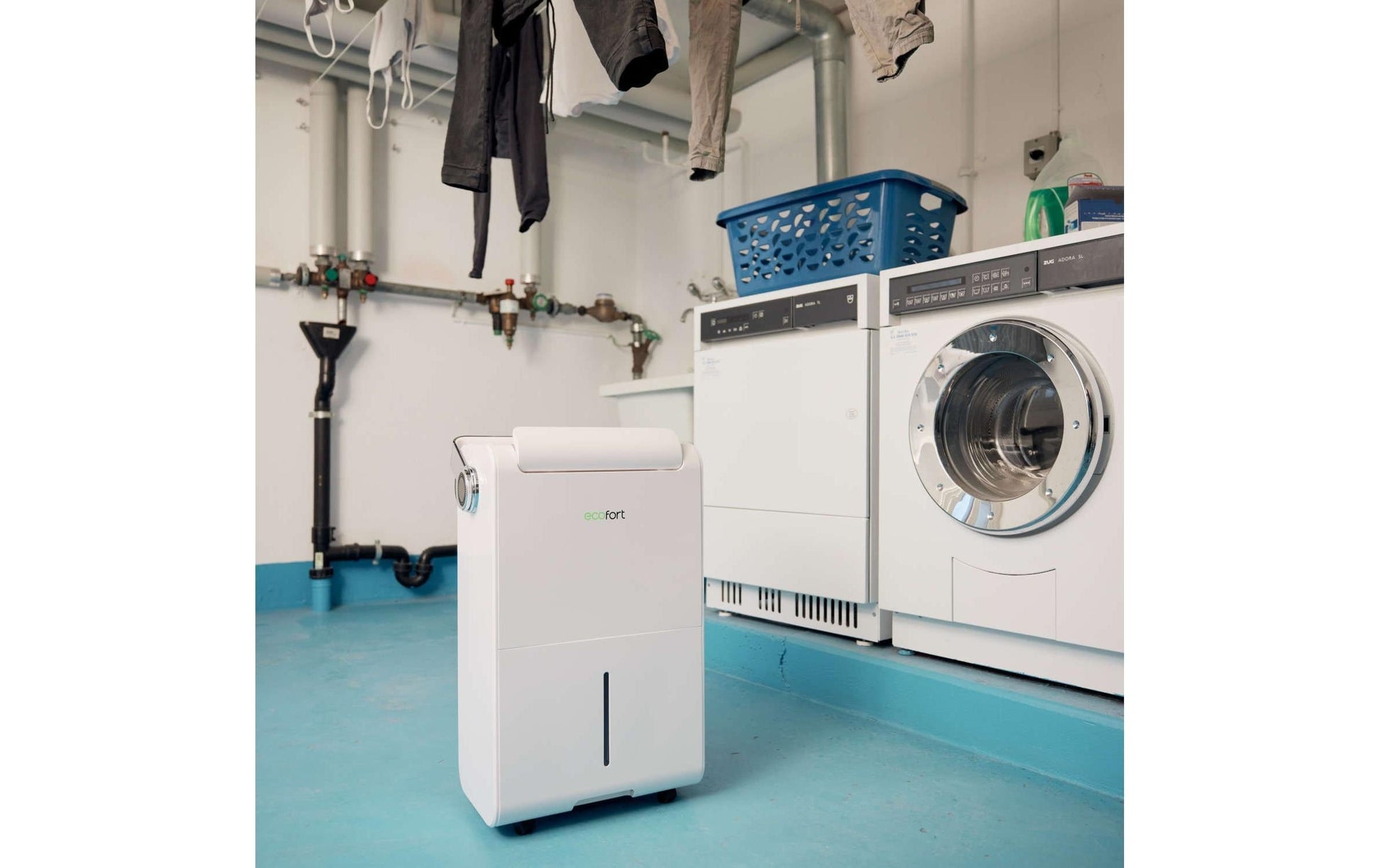 Ecofort Luftentfeuchter ecoQ 35L – 35 L/24 h, bis 85m², Tank 6 l, Hygrostat