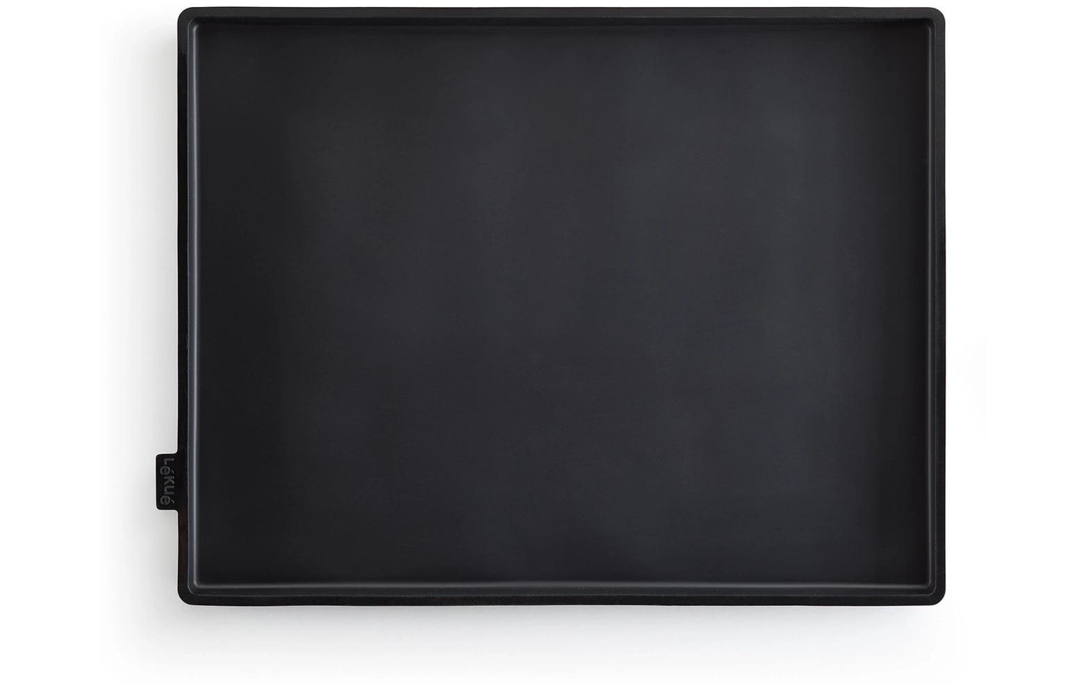 Lékué Backmatte 30 × 40 × 1,2 cm, Silikon, Schwarz