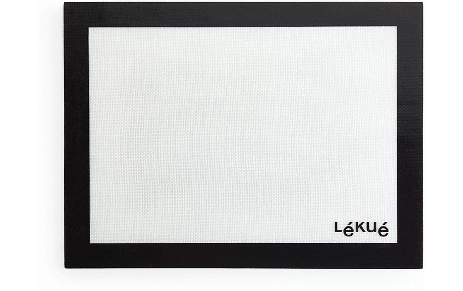 Lékué Backmatte 30 × 40 cm, Silikon, Schwarz/Weiss