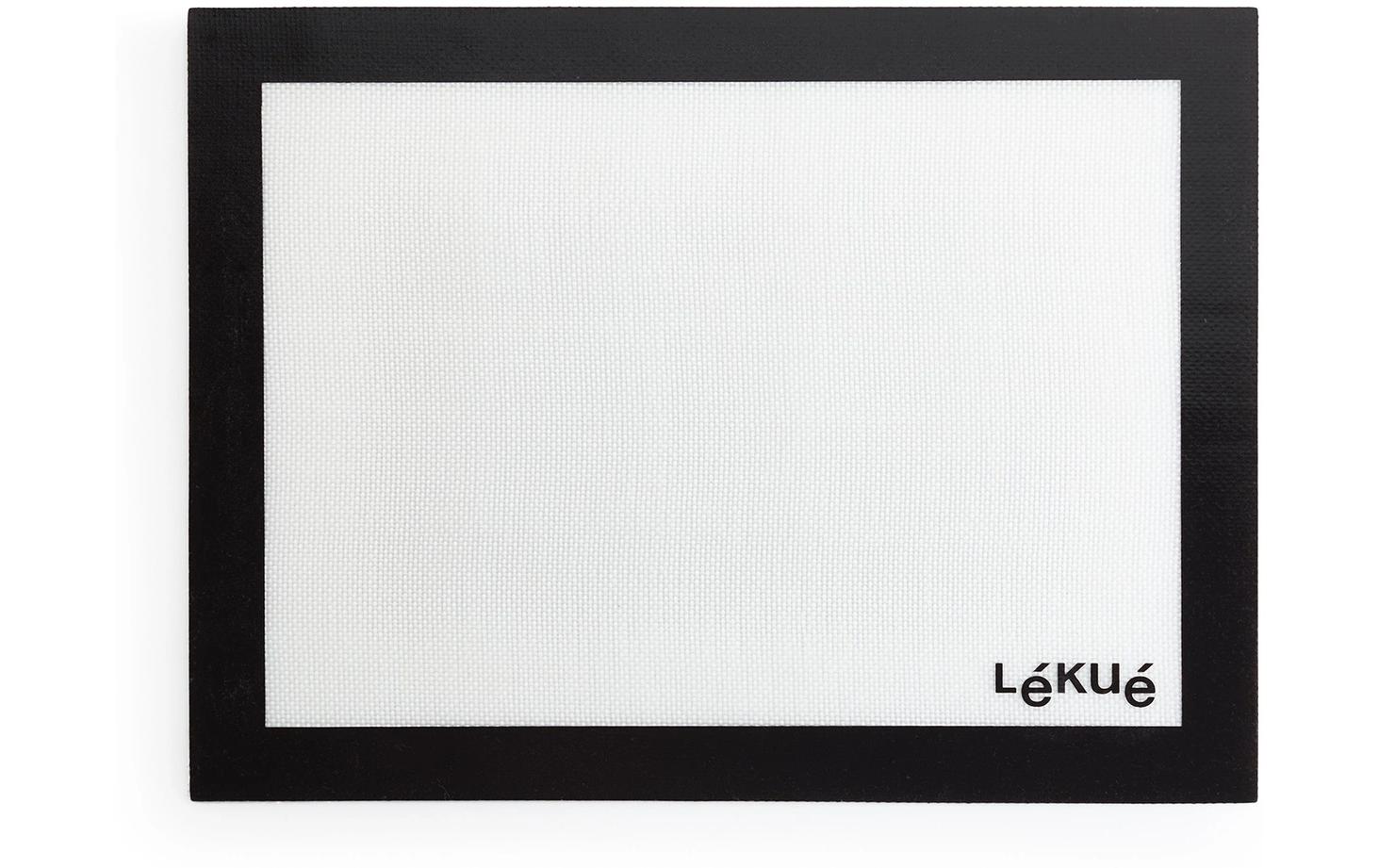 Lékué Backmatte 60 × 40 cm, Silikon, Schwarz/Weiss