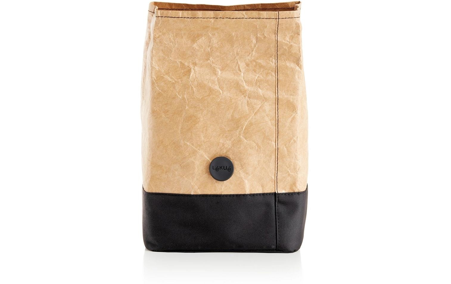 Lékué Lunchtasche To Go – 4 l, 130×250×200 mm – braun, Kunststoff – 1 Stk.