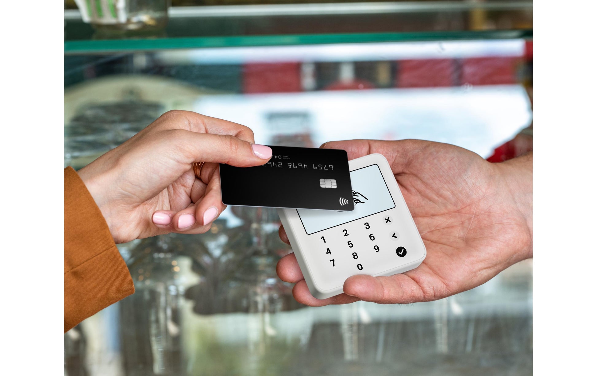 SumUp Solo Lite – Mobiles POS-Terminal – Bluetooth – Weiss