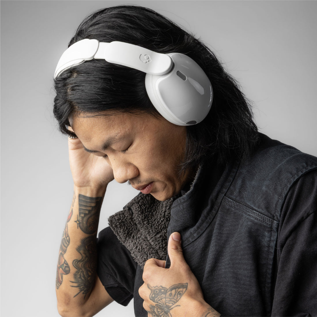 Skullcandy Hesh 540 ANC – Over-Ear Bluetooth 5.3 Kopfhörer – weiss – bis 65 h
