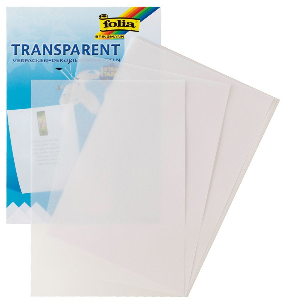Folia Transparentpapier – A4, 115 g/m², 10 Blatt