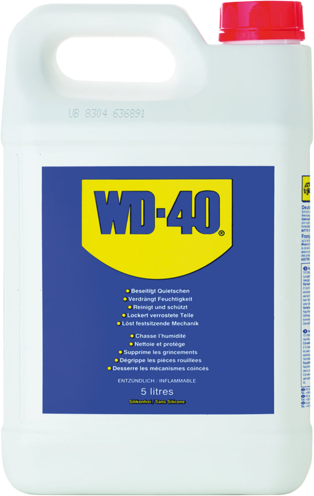 WD40 WD-40 49500 Allzweckreiniger für Metall, Kunststoff – Flasche – 5 l