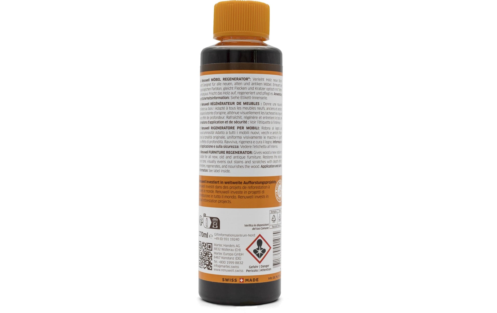 Renuwell Möbel-Regenerator für Möbel – Flüssig, Flasche – 270 ml