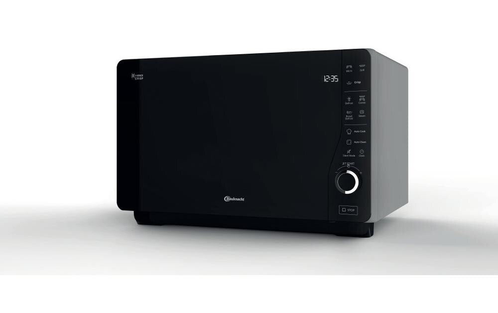 Bauknecht Grill-Mikrowelle MW 427 SL CH – 25 l, Grill, 800 W – schwarz/silber