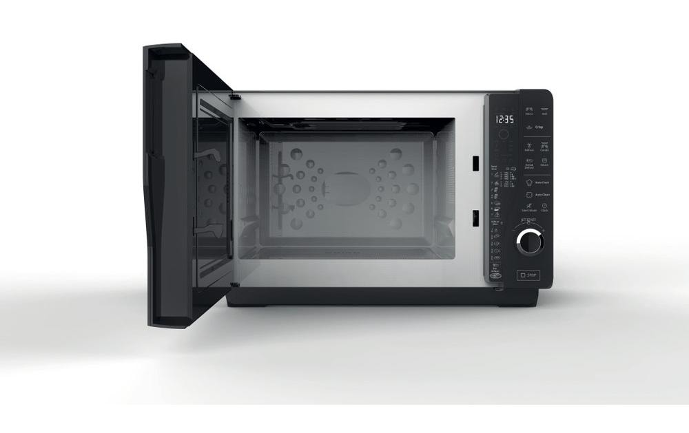 Bauknecht Grill-Mikrowelle MW 427 SL CH – 25 l, Grill, 800 W – schwarz/silber