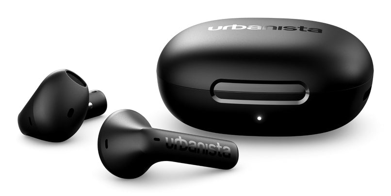 Urbanista Santa Monica – True Wireless In-Ear Kopfhörer – Bluetooth, ANC – Schwarz – bis 24 h